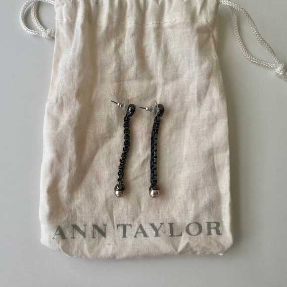Ann Taylor Chain Drop Earrings - Picture 4 of 7